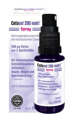 Cefasel 200 nutri Spray von Cefak KG