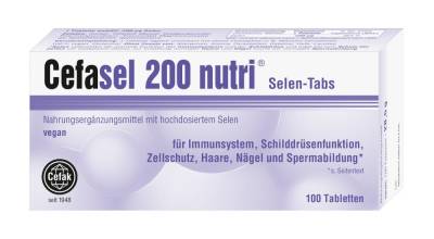 Cefasel 200 nutri Selen-Tabs von Cefak KG