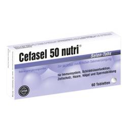 CEFASEL 50 nutri Selen-Tabs 17.1 g von Cefak KG