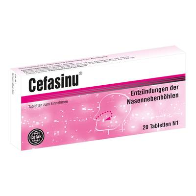 CEFASINU Tabletten 20 St von Cefak KG