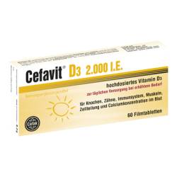 CEFAVIT D3 2.000 I.E. Filmtabletten 8.2 g von Cefak KG