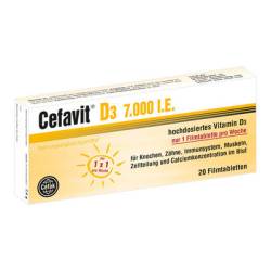 CEFAVIT D3 7.000 I.E. Filmtabletten 7.4 g von Cefak KG