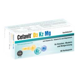 CEFAVIT D3 K2 Mg 7.000 I.E. Hartkapseln 46,3 g von Cefak KG