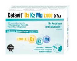 CEFAVIT D3 K2 Mg 7.000 I.E. Stix Granulat 97,7 g von Cefak KG