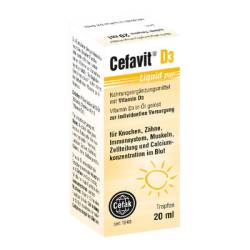 CEFAVIT D3 Liquid pur Tropfen zum Einnehmen 20 ml von Cefak KG