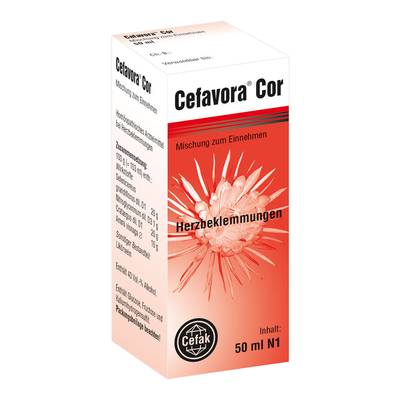 CEFAVORA Cor Tropfen 50 ml von Cefak KG