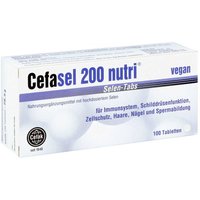 Cefasel 200 nutri Selen Tabs Tabletten von Cefasel