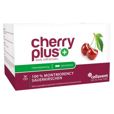 "Cherry PLUS Das Original 180 Stück" von "Cellavent Healthcare GmbH"