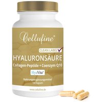 Cellufine® Hyaluronsäure-Kapseln + Collagen-Peptide + Q10 von Cellufine
