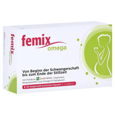 "FEMIX omega magensaftresistente Weichkapseln 30 Stück" von "Centax Pharma GmbH"