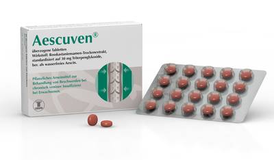 AESCUVEN �berzogene Tabletten 40 St von Cesra Arzneimittel GmbH & Co.KG