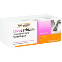 Levocetirizin-ratiopharm 5 mg Filmtabletten von Cetirizin-ratiopharm