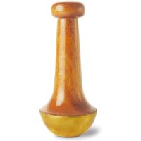 Classic Ayurveda - Kaash Schale mit Handle aus Holz von Classic Ayurveda