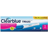 Clearblue Schwangerschaftstest schnelle Erkennung von Clearblue