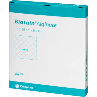 BIATAIN Alginate Kompressen 15x15 cm 10 St Verband von Coloplast GmbH