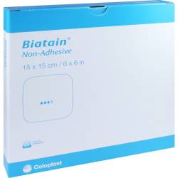 BIATAIN Schaumverband 15x15 cm nicht haftend 5 St Verband von Coloplast GmbH