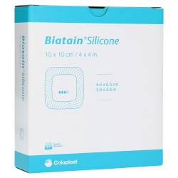 "BIATAIN Silicone Schaumverband 10x10 cm 10 Stück" von "Coloplast GmbH"