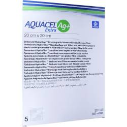 AQUACEL Ag+ Extra 20x30 cm Kompressen von ConvaTec (Germany) GmbH