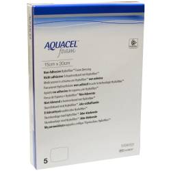 AQUACEL Foam nicht adhäsiv 15x20 cm Verband von ConvaTec (Germany) GmbH