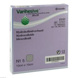 Varihesive Hydrokolloidverband extra dünn 10x10cm von ConvaTec (Germany) GmbH