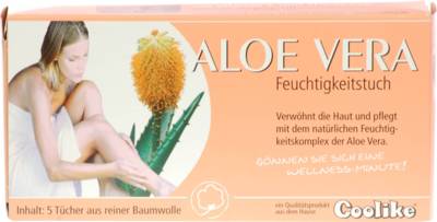 COOLIKE Aloe Vera Feuchtigkeitstuch 5 St von Coolike-Regnery GmbH
