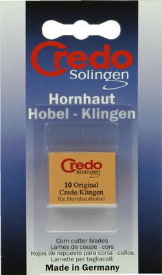 Ersatzklingen Für Hornhauthobel von Credo-Stahlwarenfabrik GmbH & Co. KG