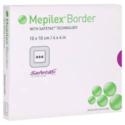"MEPILEX Border Schaumverband 10x10 cm 5 Stück" von "Crosp Medical GmbH"