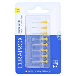 CURAPROX CPS 09 prime Interdentalbürsten Refill 8 St Zahnbürste von Curaden Germany GmbH