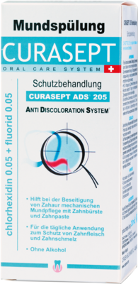 CURASEPT 0,05% Chlorhexidin Flasche 200 ml von Curaden Germany GmbH