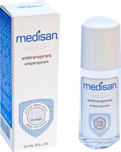 MEDISAN Plus Antitranspirant Roll-on 50 ml von Curaskin Medikosmetik