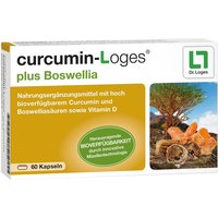 curcumin-Loges plus Boswellia - Kurkuma Kapseln mit Weihrauch von Curcumin-Loges