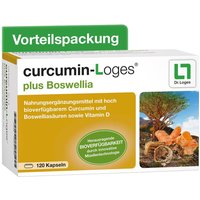 curcumin-Loges plus Boswellia - Kurkuma Kapseln mit Weihrauch von Curcumin-Loges