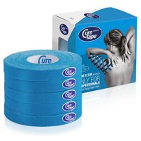 CureTape® Classic 5 Rollen 1cm blau, Kinesiotape von CureTape