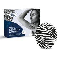 Diabetes-Sensor Fixierpflaster - CureTape® Sensor Patches ART Zebra von CureTape