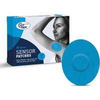 Diabetes-Sensor Fixierpflaster - CureTape® Sensor Patches Blau von CureTape