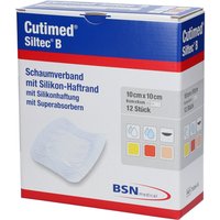 Cutimed® Siltec B 10 cm x 10 cm von Cutimed