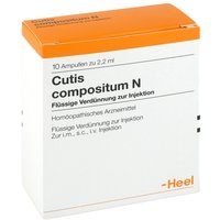 Cutis Compositum N Ampullen von Cutis Compositum