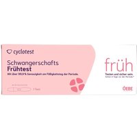 Cyclotest Schwangerschafts-frÃ¼htest 10 mlU/ml Urin von Cyclotest