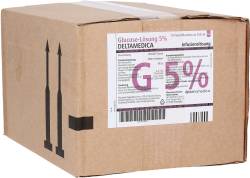 GLUCOSE 5% DELTAMEDICA Infusionslösung Plastikfl. 10 X 250 ml Infusionslösung von DELTAMEDICA GmbH