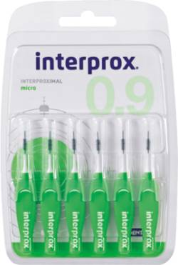 INTERPROX reg micro gr�n Interdentalb�rste Blis. 6 St von DENTAID GmbH