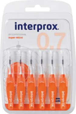INTERPROX reg super micro orange Interdentalb.Blis 6 St von DENTAID GmbH