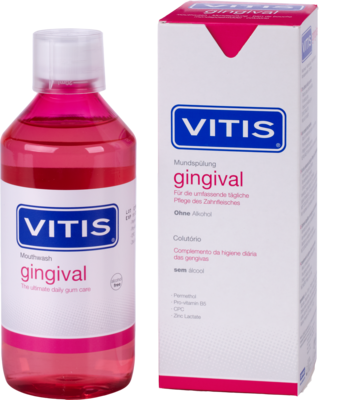 VITIS gingival Mundsp�lung 500 ml von DENTAID GmbH