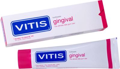 VITIS gingival Zahnpasta 100 ml von DENTAID GmbH