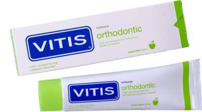 VITIS orthodontic Zahnpasta 100 ml von DENTAID GmbH
