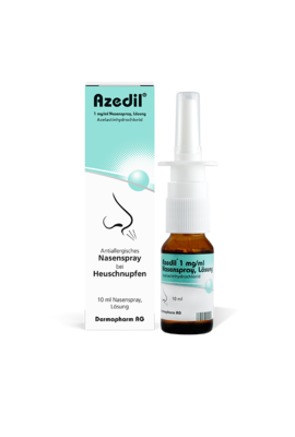 AZEDIL 1 mg/ml Nasenspray L�sung 10 ml von DERMAPHARM AG