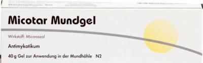 MICOTAR Mundgel 40 g von DERMAPHARM AG