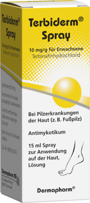 TERBIDERM Spray 15 ml von DERMAPHARM AG