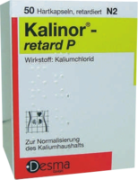 KALINOR retard P 600 mg Hartkapseln 50 St von DESMA GmbH
