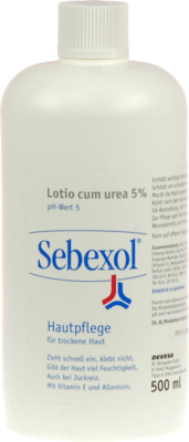 SEBEXOL Lotio cum urea 5% 500 ml von DEVESA Dr.Reingraber GmbH & Co. KG