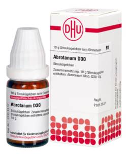 ABROTANUM D 30 Globuli 10 g von DHU-Arzneimittel GmbH & Co. KG